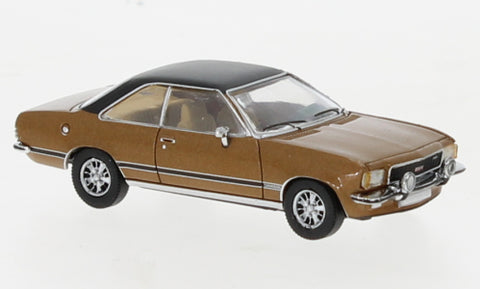 PCX870346 - Opel Commodore B Coupe - Bronze/Matte Black (HO Scale)