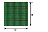 PS-135 - Ridged Clay Tile Sheet - 1:100 (HO Scale)