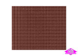 PS-135 - Ridged Clay Tile Sheet - 1:100 (HO Scale)