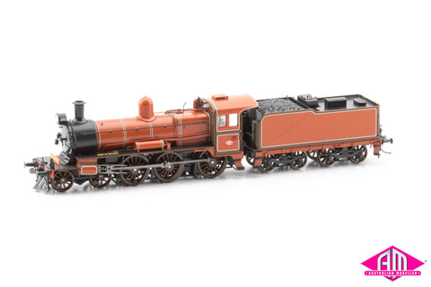 Phoenix Reproductions, D3 Class Locomotive, Canadian Red 639 B (HO Scale)