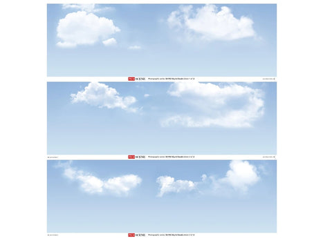 Peco - SKP-03 - Photographic Backscene - Sky & Clouds