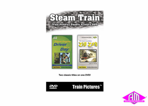 Steam Train Double Feature - Driver for a Day/Zig Zag (DVD)