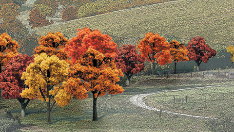 TR1575 - Trees - Fall Colours Deciduous 38pc (1.9cm-5.08cm)
