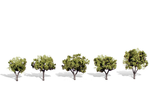 TR3546 - Trees - Early Light 5pc (3.17cm-5.08cm)