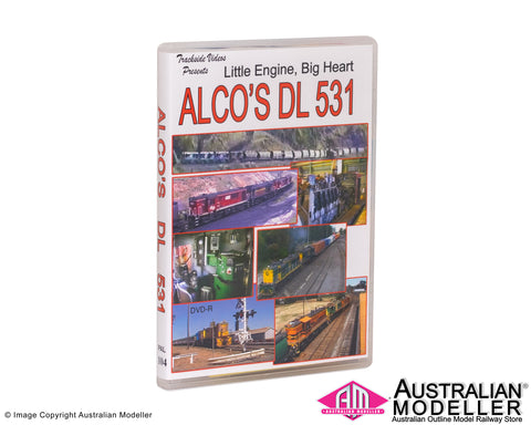Trackside Videos - TRV104 - Alco's DL531 - 48/830 class (DVD)