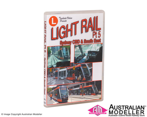 Trackside Videos - TRV163 - Light Rail Pt.5 - Sydney CBS & South East (DVD)