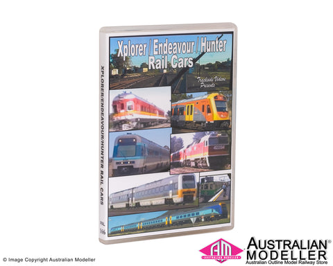 Trackside Videos - TRV166 - Xplorer/Endeavour/Hunter Rail Cars (DVD)