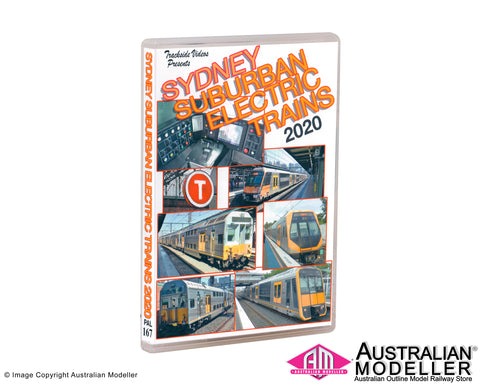 Trackside Videos - TRV167 - Sydney Suburban Electric Trains 2020 (DVD)