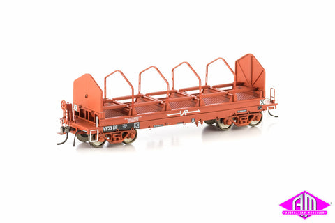 VFSX Coil Steel Wagon Small VR Logo (with tarp supports) 4 Car Pack VSW-7