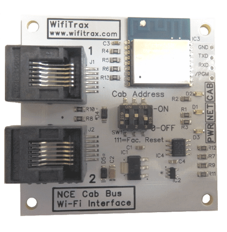 WifiTrax WFD-30 WiFi interface Module to suit NCE systems