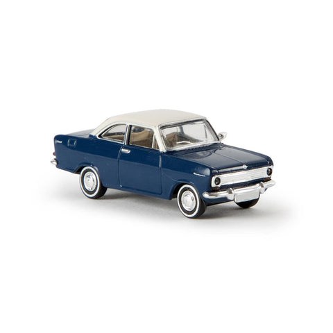 BK20331 - Opel Kadett A Coupe 1962-1965 - Beige & Dark Blue (HO Scale)