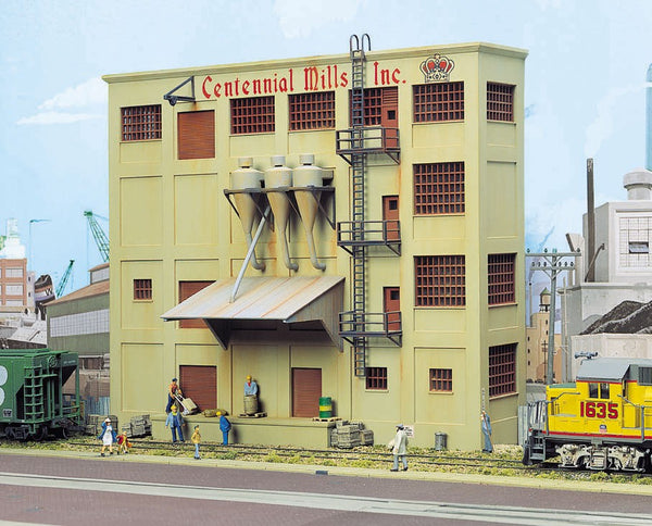 933 3160 Centennial Mills Background Building Kit HO Scale Australian Modeller