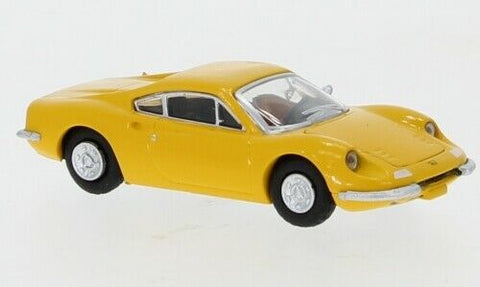 PCX870218 - Ferrari Dino 246 GT - Yellow (HO Scale)