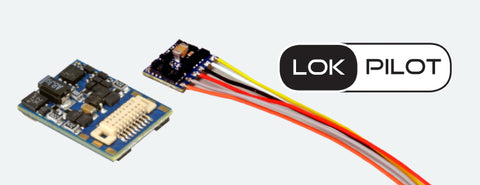 59817 - LokPilot 5 Micro DCC/MM/SX - 6-pin Direct (TT/N Scale)
