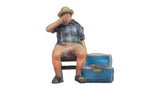 Noch 10431 - Man on a Folding Chair (HO Scale)