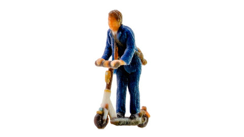 Noch 10607 - Man on E-Scooter (HO Scale)