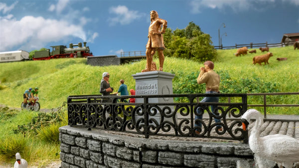 Noch 14209 - Laser-Cut Minis - Wrought Iron Railings (HO Scale ...