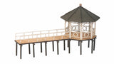 Noch 14619 - Laser-Cut Minis - Event Pavilion “Fischersteg” (N Scale)