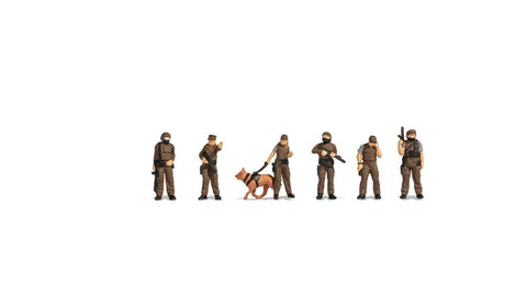 Noch 36079 - Figure Set - Special Task Force (N Scale)