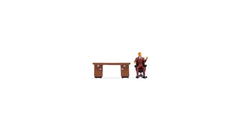 Noch 16518 - Tiny Scenes - In the Office (HO Scale)