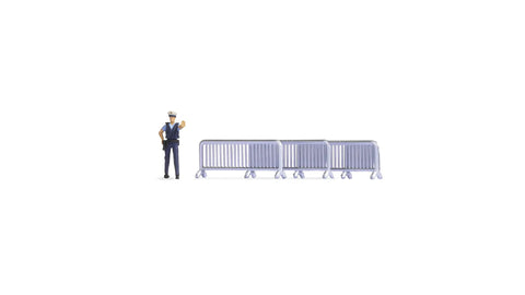 Noch 16519 - Tiny Scenes - Police Operation (HO Scale)