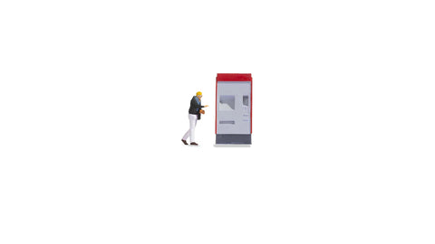 Noch 16529 - Tiny Scenes - On the Platform (HO Scale)