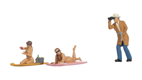 Noch 16607 - Funny Scenes - Peeping Tom (HO Scale)