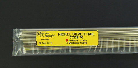 Micro Engineering - 17-070 - Non-Weathered Rail - Code 70