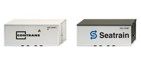 17001827 - Accessory Pack - 20' Containers (HO Scale)