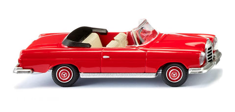 17015303 - Mercedes Benz 280 SE Cabriolet - Red (HO Scale)