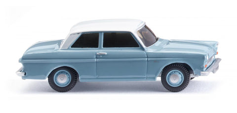 17020204 - Ford Taunus 12M - Pastel Blue White Roof (HO Scale)