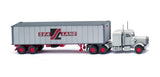 17052707 - Peterbilt Tractor Trailer - Sealand Container (HO Scale)