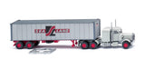 17052707 - Peterbilt Tractor Trailer - Sealand Container (HO Scale)