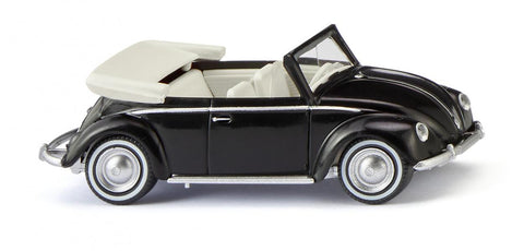 17079406 - VW Beetle 1200 Convertible - Black (HO Scale)