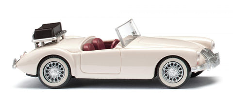 17081805 - BMW 328 - Pearl White (HO Scale)