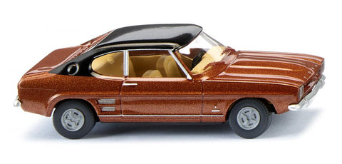 17082108 - Ford Capri I - Copper with Black Roof (HO Scale)