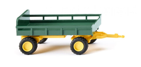 17086904 - Agricultural Trailer - Green (HO Scale)