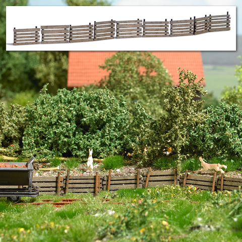 1849 - Scenery Set - Wooden Retaining Wall (HO Scale)