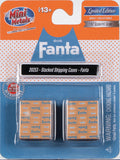 Classic Metal Works - Stacked Shipping Cases - Fanta (HO Scale)