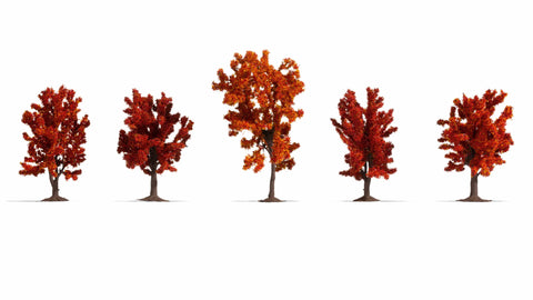 Noch 25625 - Autumn Trees - 5pc (8 - 10cm)