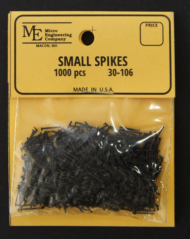 Micro Engineering - 30-106 - Small Railroad Spikes - 1000pc (HO Scale)