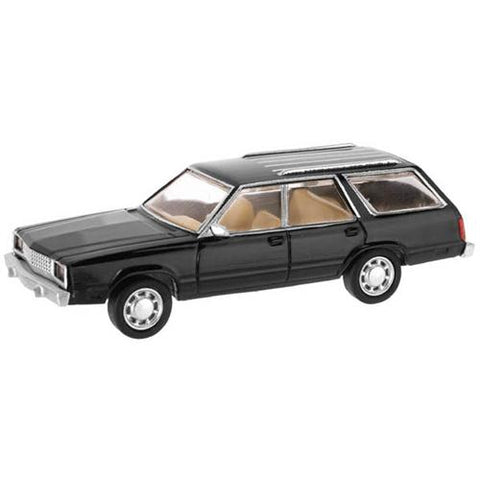 Atlas - 30000036 - 1978 Ford Fairmont Wagon Black (HO Scale)