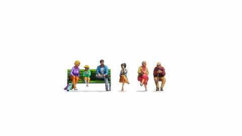 Noch 35400 - Sitting People (N Scale)