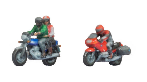 Noch 35837 - Motorbike Riders (N Scale)