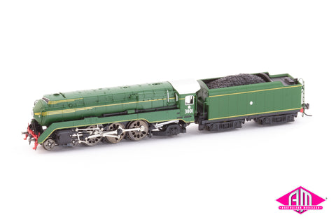 NSW C38 Class Locomotive - 3801 As preserved in 2024 (N Scale)
