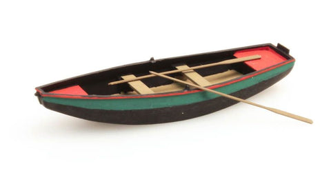 Artitec - Steel Rowboat - Green (HO Scale)