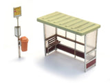 Artitec - Bus Stop 1970s and Later (HO Scale)