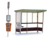 Artitec - Bus Stop 1970s and Later (HO Scale)