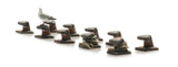 Artitec - Tee Bollard Set (HO Scale)