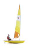Artitec - Sailing Boat Laser Sailing + Figure (HO Scale)